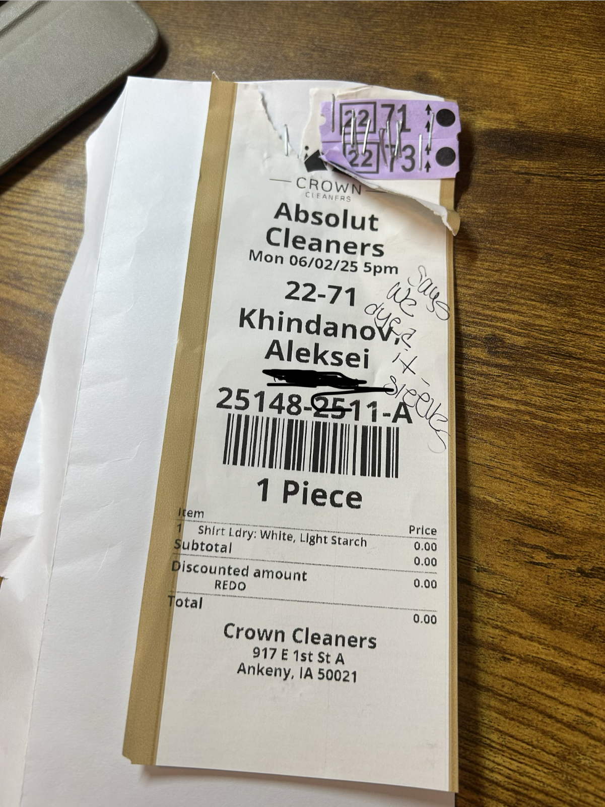 Crown Cleaners photo 2