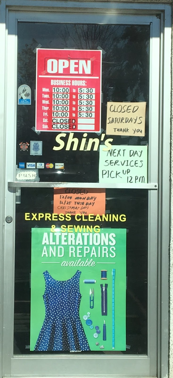 Shins Cleaners and Sewing Shop Inc photo 3